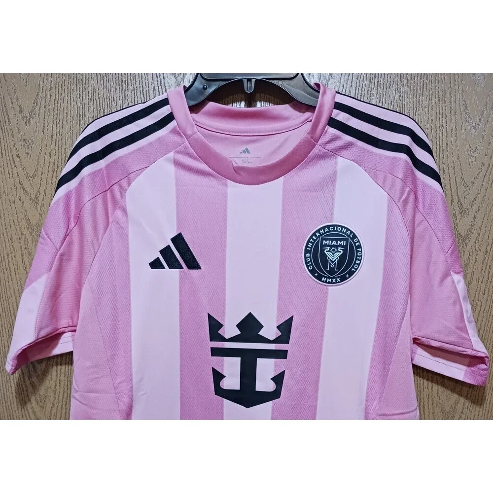 Lionel Messi (Adidas)-(Inter)-(Miami)-(Pink)-(Jersey)-(New)-(Size:L)-$98.00 - Picture 7 of 11